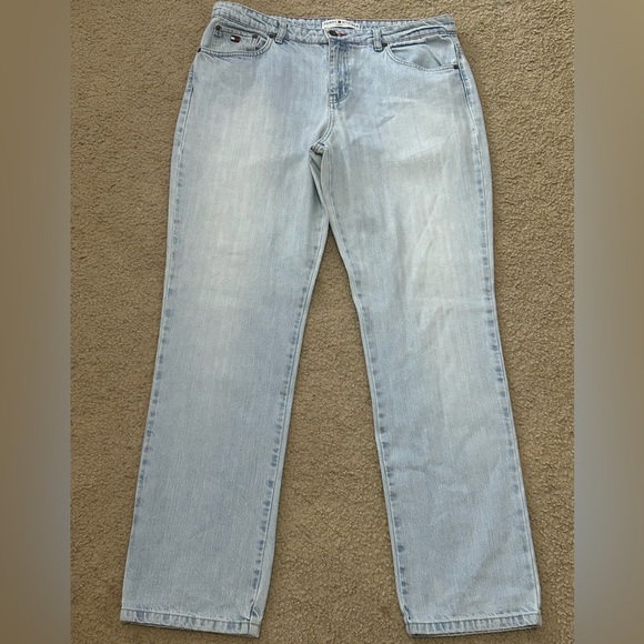 Vintage Tommy Hilfiger Jeans Women’s Size 17x32 Light Wash - Picture 10 of 10
